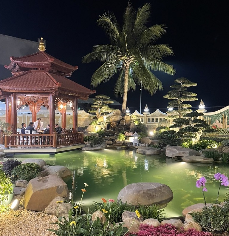 Hồ Cá Koi do ISHI LANDSCAPE thiết kế và thi công