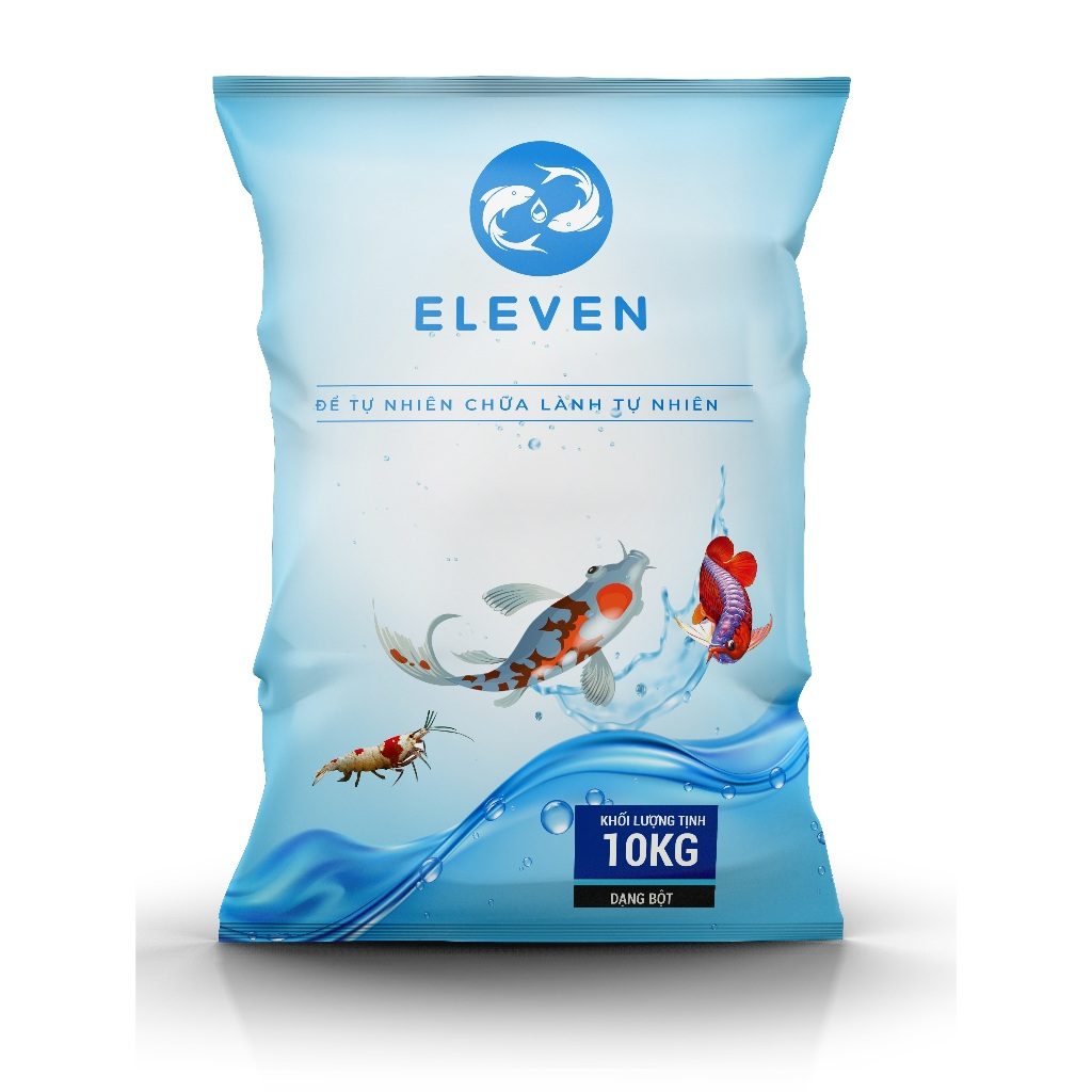 Khoáng cá Koi ELEVEN NATURAL MINERAL dạng bột 10KG